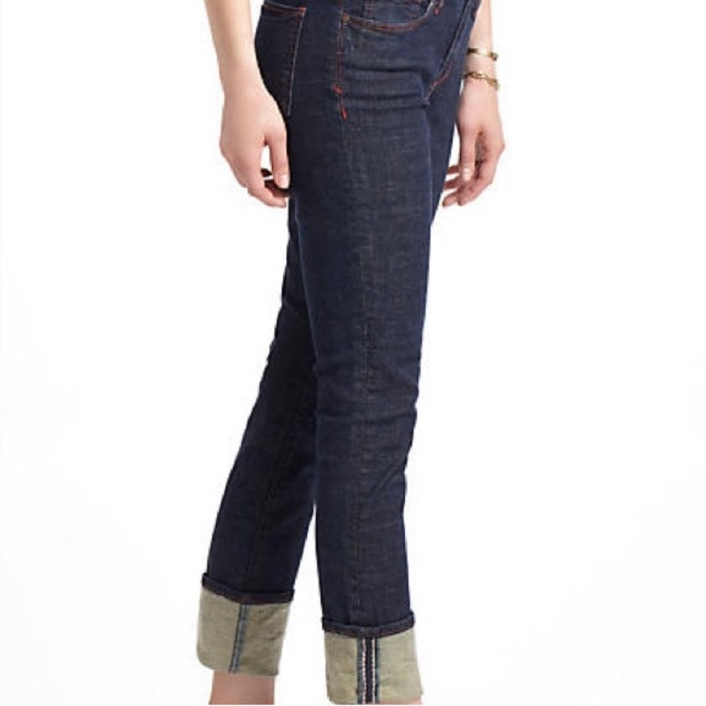 Anthropologie Holding Horses Claire Cuff Jeans - Picture 3 of 4